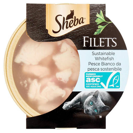 Sheba Filets Pesce Bianco 60g 