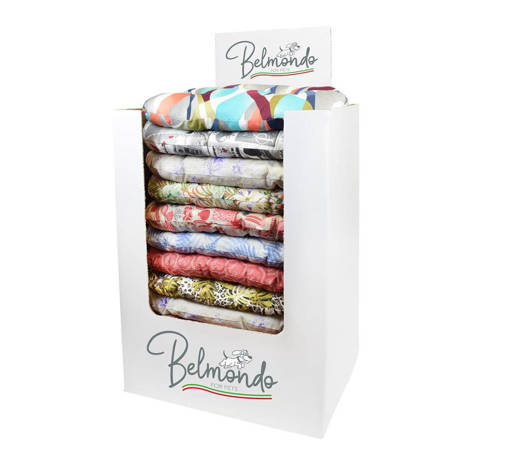 Belmondo Cuscino Ovale Fantasie Assortite, 60X45 CM