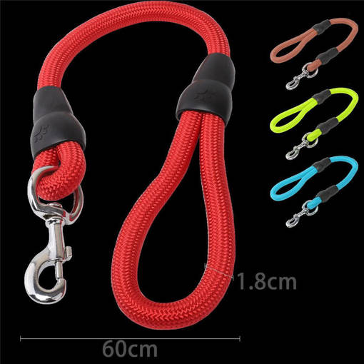 Nobleza Guinzaglio fluo in corda D1.8*L60cm