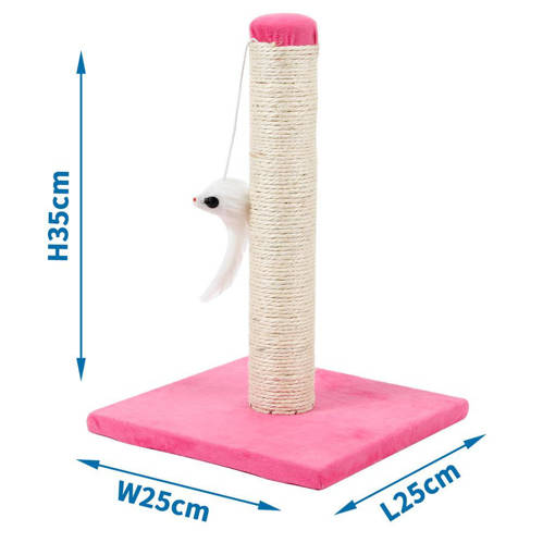 Nobleza Tiragraffi in sisal L25*W25*H35cm
