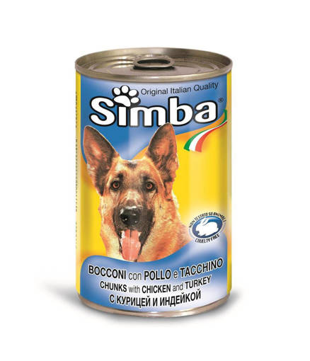 Simba Cane Bocconcini 415 gr,con Pollo e Tacchino