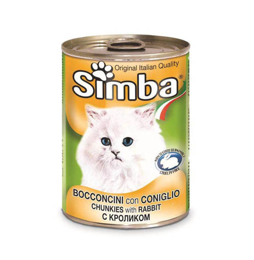 Simba Gatto Bocconcini 415 gr, Coniglio