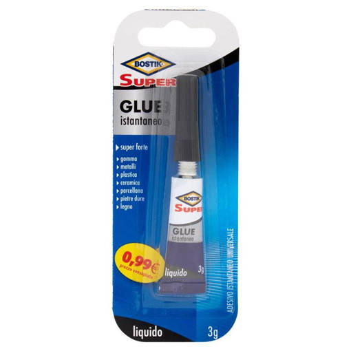 Bostik Super Glue 3gr JUMBO CARD