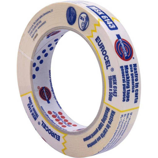 Eurocel Nastro Carta Msk 6143 19 Mm X 50 Mt 010119205
