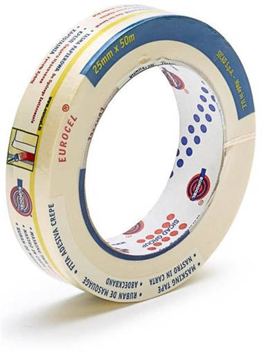 Eurocel Nastro Carta Msk 6143 25 Mm X 50 Mt 010119243