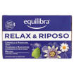 Equilibra Tisana Relax e Riposo Con Camomilla Passiflora Valeriana Biancospino Melissa 15 filtri