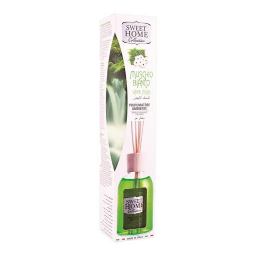Sweet Home Deo Ambiente Bastoncini Muschio Bianco 100 ml