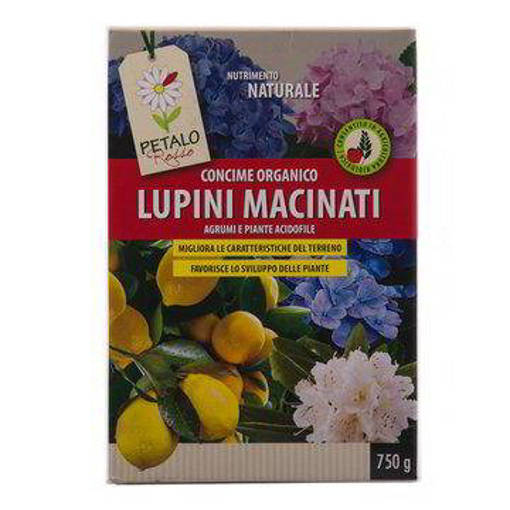 Petalo Rosso Lupini Macinati - Consentito In Agricoltura Biologica 750 G