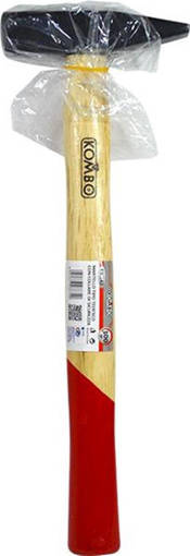 Kombo Martello Tipo Tedesco Din 300Gr. Con Collare Di  Sicurezza E Manico In Legno