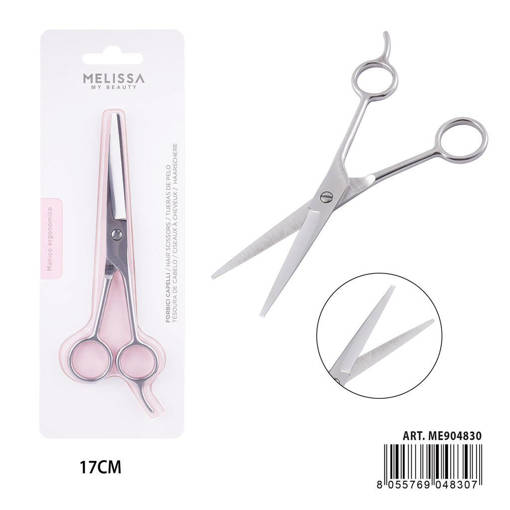Melissa Forbici Capelli Acciaio Liscia 17Cm