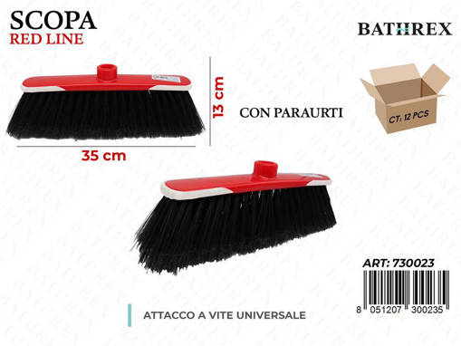 Bathrex Scopa Red Line Con Paraurti
