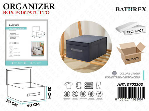 BOX PORTATUTTO 30X40X25CM