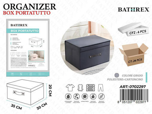 BOX PORTATUTTO 20X30X35CM