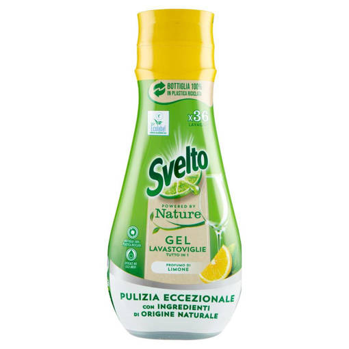 Svelto Lavastoviglie Gel 640 ML Eco Limone