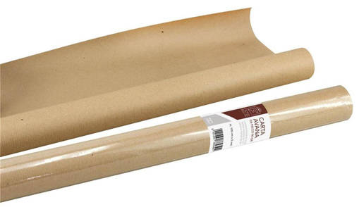 Florio - Rotolo carta Kraft avana GREEN 80 gr. (CARTA RICICLATA) 100 x 5 5344