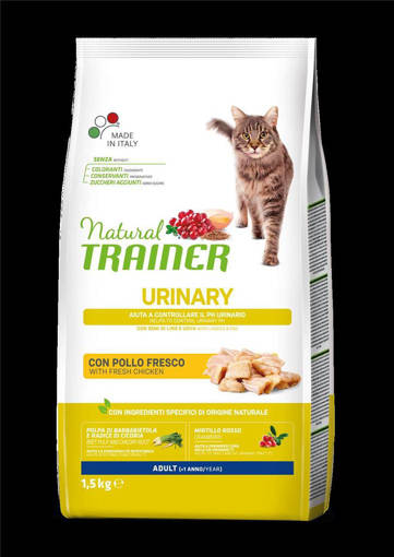 Natural Trainer Gatto Urinary 1,5 kg con Pollo Fresco