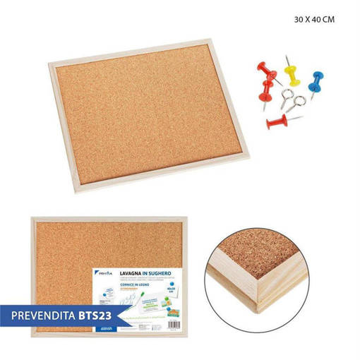 Pryma Lavagna Sughero 40X30Cm 0122453