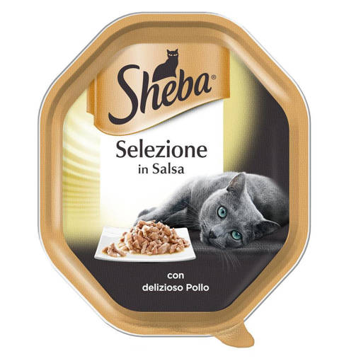 Sheba Selezione in Salsa, 85 gr, Pollo