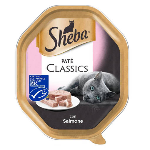 Sheba Pate' Classics, 85 gr, Salmone