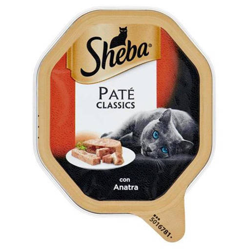 Sheba Pate' Classics, 85 gr, Anatra