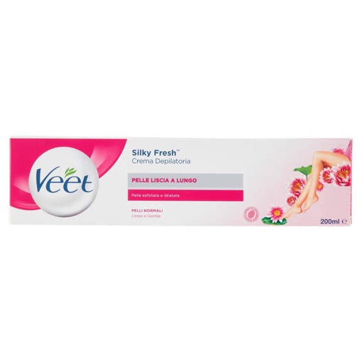 Veet Crema Pelli Normali Silk & Fresh Technology - 200 ml