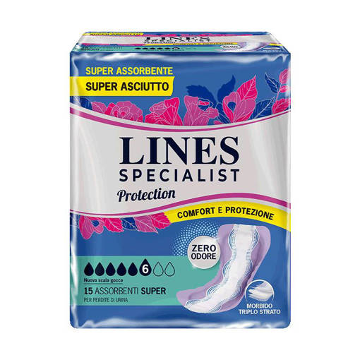 Lines Specialist Protection Super 15 Pezzi Dispositivo Medico
