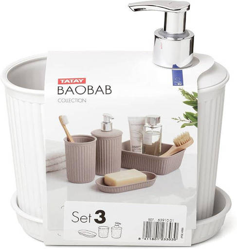 Tatay Set Bicch+Dsap+Psap.Baobab Bco Perg.