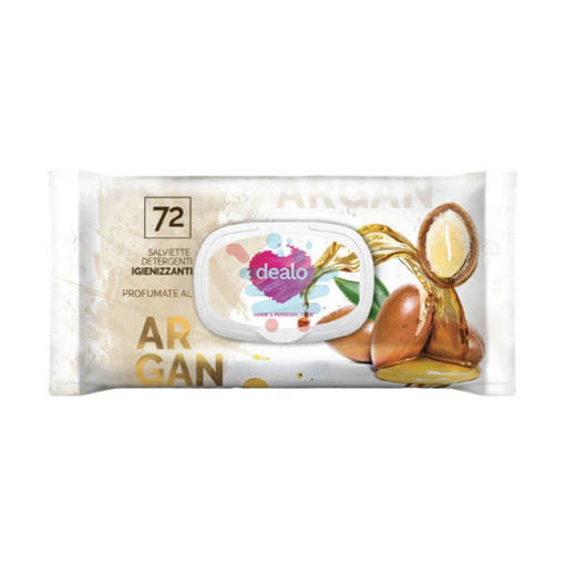 Dealo Salviettine Igienizzanti Baby 72Pz.Argan