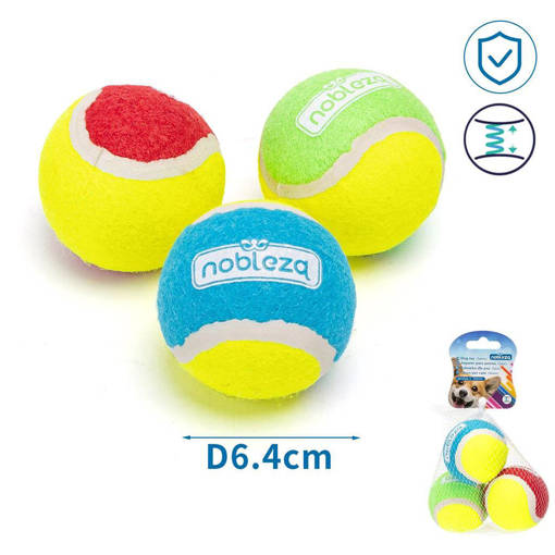 Nobleza Pallina da tennis ad alta elasticità D6.4cm
