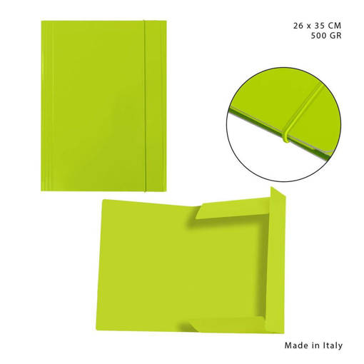 Pryma Cartellina 3L C/El. 500G 26X35Cm V.Chiaro 0222910