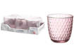 Bormioli Rocco Slot Bicchiere Acqua Lilac Rose 6Pz Cl29
