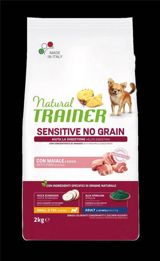 Natural Trainer Cane No Grain 2 kg Maiale