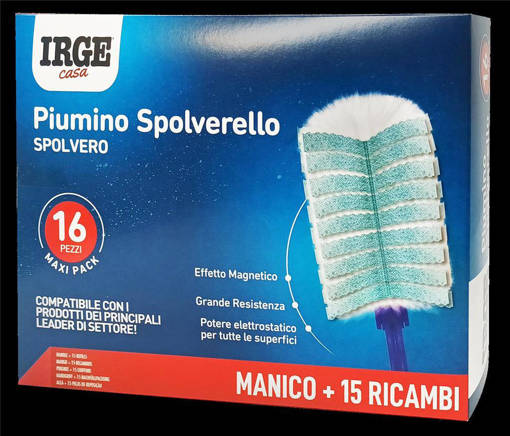 Irge Spolverello Piumino 15Pz + Manichet