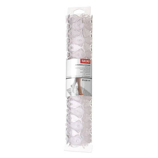 Tatay Tappeto Bagno Antiscivolo 97x36 cm, Glace'