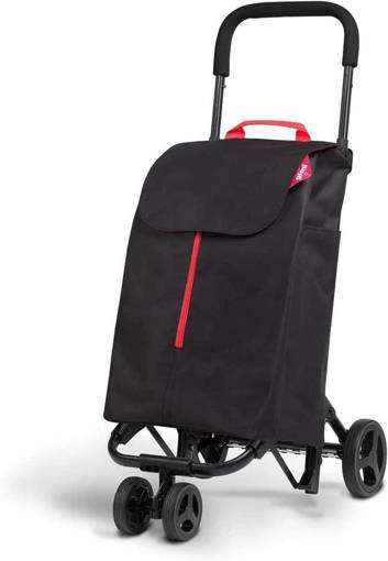 Gimi Carrello Spesa Twin, Nero