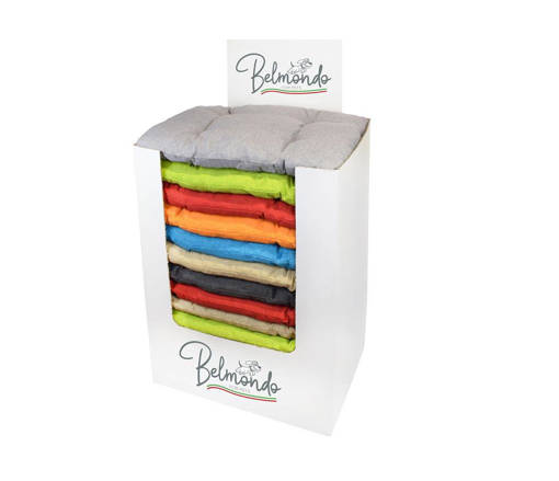 Belmondo Cuscino Rettangolare Tinte Unite Assortite, 60X85 CM