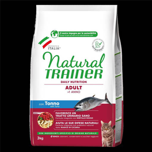 Natural Trainer Gatto Adulto Tonno 3Kg