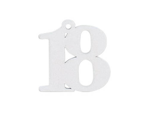 Cupido 12 Pezzi Deco 18 Legno Bianco Da App. , 28806