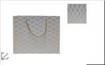 Busta Regalo 31X26X12 Effetto Trapunta Beige Oro V9-2306-Be