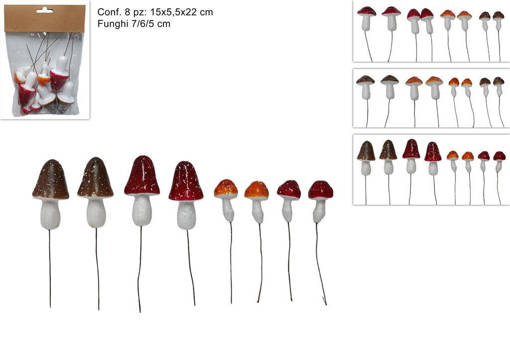 Funghi Ass 8Pz 3Ass