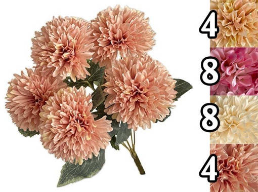 MAZZO 6 DALIA BASIL H.42CM 4 ASS.