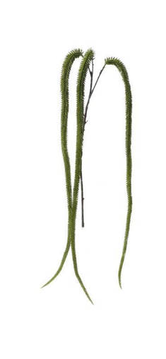 PE artificial leaves with 3 branches h. cm. 140 with hangtag