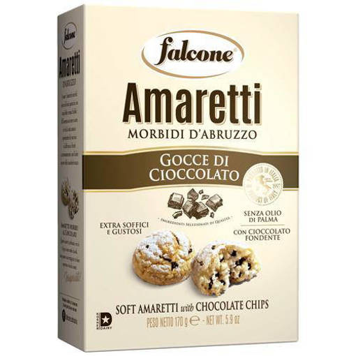 Falcone Amaretti Morbidi Con Gocce Di Cioccolato 170 GR