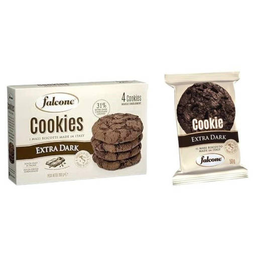 FALCONE COOKIES EXTRA DARK GR.200                           