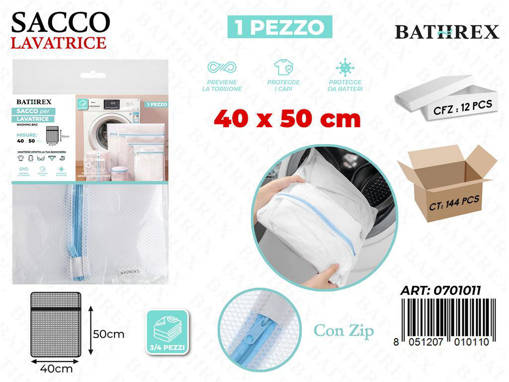 Bathrex Sacco Salvabucato Con Cernirera 40*50Cm