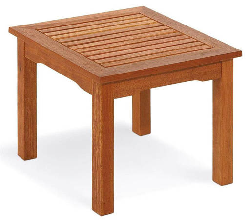 Tavolino da Giardino in Legno di Acacia 50x50 cm AC805017