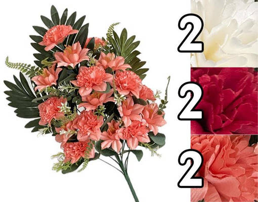 MAZZO FRONTALE GREENERY 60CM 3 ASS.