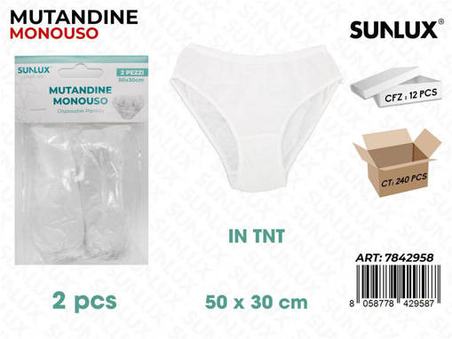 SANLUX MUTANDINE MONOUSO