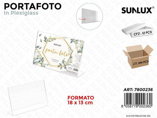 Sunlux Portafoto In Plexiglass F.To 18*13Cm /Pz Da 12**