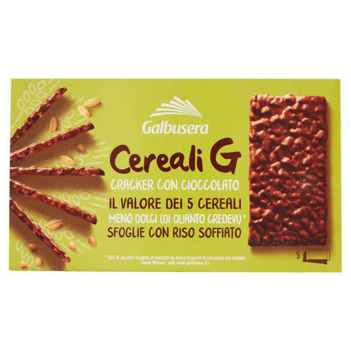 CEREALI G CRACKER CIOCCOLATO GR.150                         